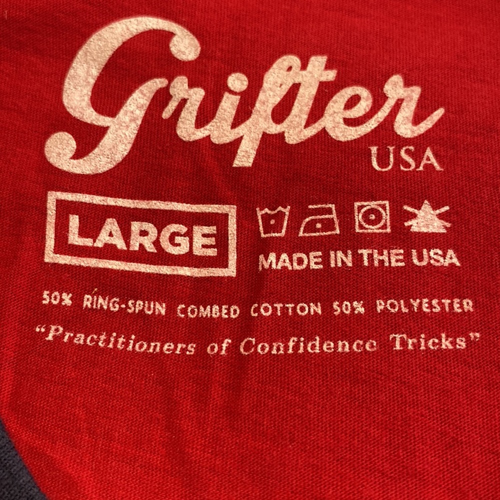 Grifter Raglan. NWT - Picture 3 of 7